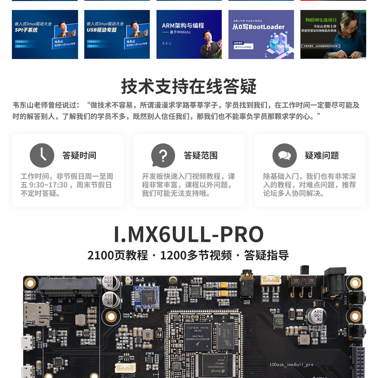 IMX6ULL-PRO开发板 | 韦东山Linux